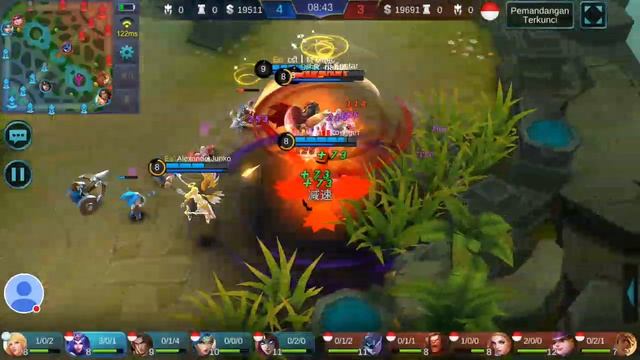 E.G ester Vs MRQ Streaming Mobile Legend event telkomsel #MERAUKE смотреть онлайн