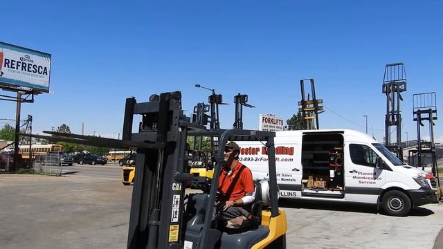 #D20888 Awesome 2004 Cat C3000, 3,000lb Cap. Cushion Tire Forklift смотреть онлайн