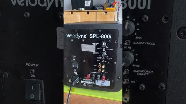 Velodyne SPL-800i fault смотреть онлайн