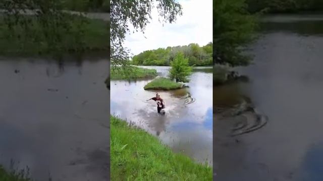 Чуть не утрпиося в ледяной воде. by pchelaman смотреть онлайн