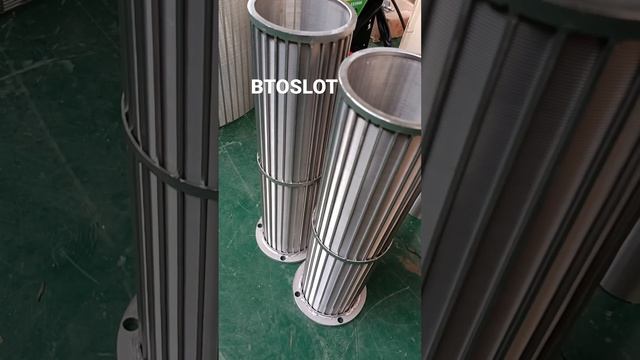 Stainless Steel Wedge Wire Screen Filter Cylinders for Waste water treatment separators смотреть онлайн