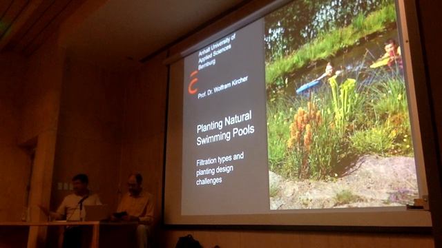 Conferencia "Diseño de plantación para piscinas naturales" | W. Kircher смотреть онлайн