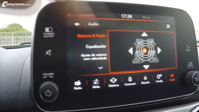 Central multimídia Uconnect - Fiat Argo смотреть онлайн
