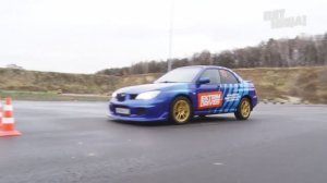 Школа Экстрим драйв в репортаже телеканала Пятница о контраварийных курсах.