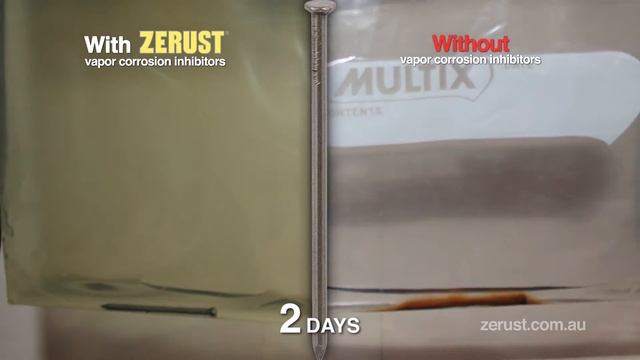 Zerust vapour inhibitor demonstration смотреть онлайн