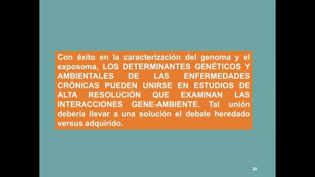 Charla Magistral El exposoma humano descubriendo el impacto del medio ambiente en latinoamérica смотреть онлайн