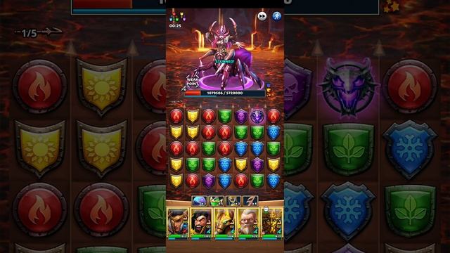 Hitting Purple Titan in Empires and Puzzles, with an RNG teaser at the end... смотреть онлайн