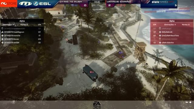 Narração 93 ESL nG.Store Qualification Cup #1 America UraN VS DTR смотреть онлайн