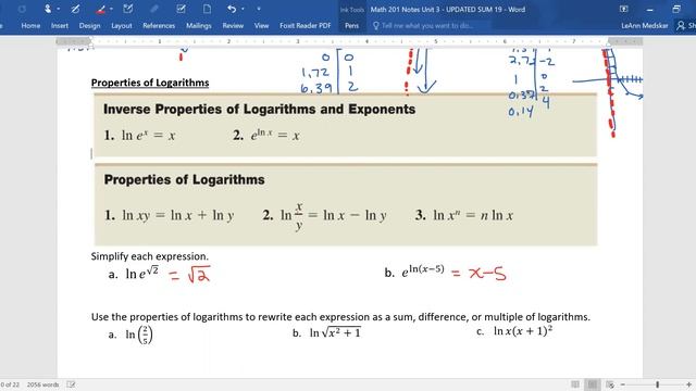 Math 201 Section 4.4 -5.1 Pre-videos смотреть онлайн