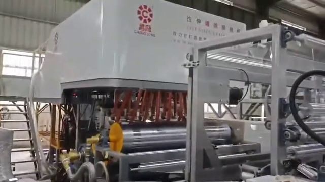 ТРЁХСЛОЙНЫЙ ПЛЁНОЧНЫЙ ЭКСТРУДЕР 1200ММ ПОД СТРЕТЧ-ПЛЁНКУ, LDPE, LLDPE, MLLDPE, МОДЕЛЬ CL-65/90/65A