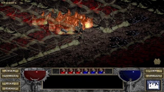Diablo 1 ➤ УРОВЕНЬ 16 (lvl 16) ● ФИНАЛ ● Битва с царем кошмаров Диабло ● Прохождение игры на русском смотреть онлайн