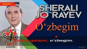 Sherali Jo`rayev - O`zbegim karaoke (minus) | Шерали Жўраев - Ўзбегим (Караоке)