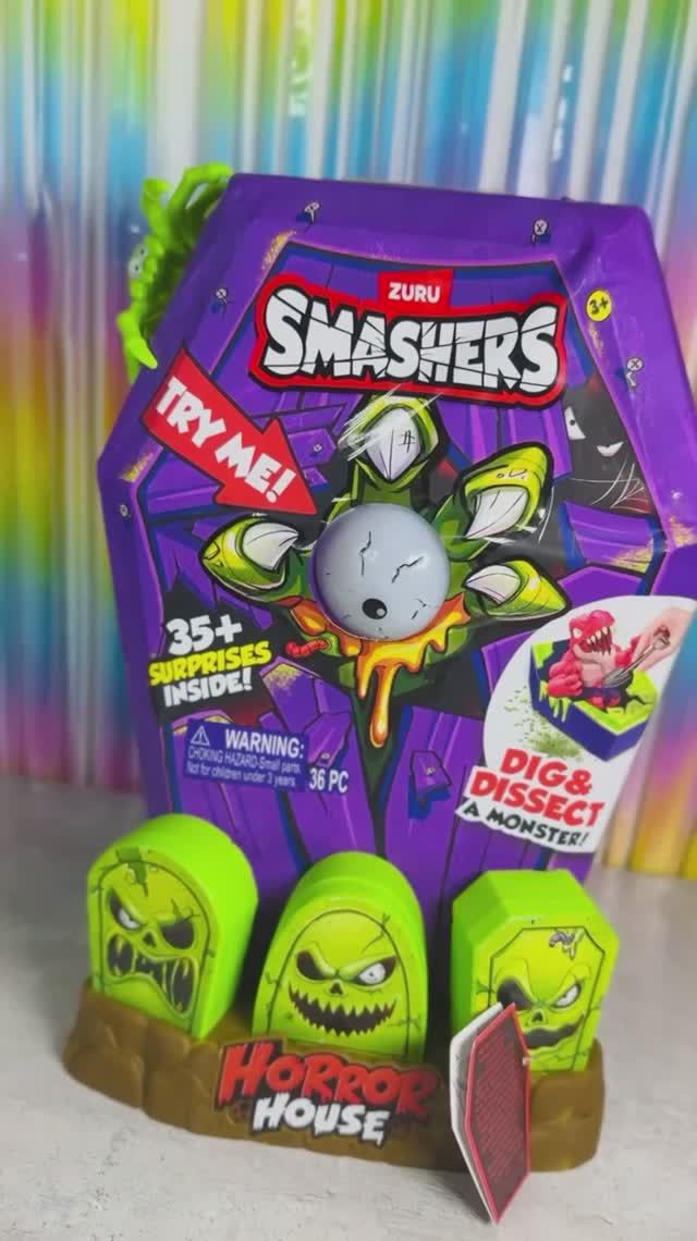 Часть 1. Распаковка #Зуру #ХорорХаус #zuru #smashers #horrorhouse #смешерс #сюрприз #surprise #toys смотреть онлайн