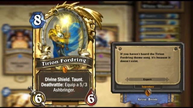 Tirion Fordring Epic sound lHD+HQl Best audio quality ! смотреть онлайн