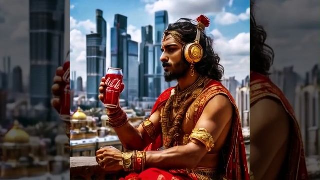 Арджуна в Москве сгенерировано при помощи Шедеврум