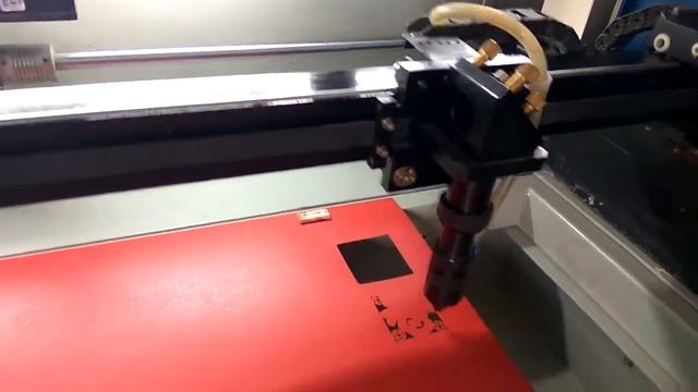 Laser cutting&engraving machine GS1325 180W смотреть онлайн