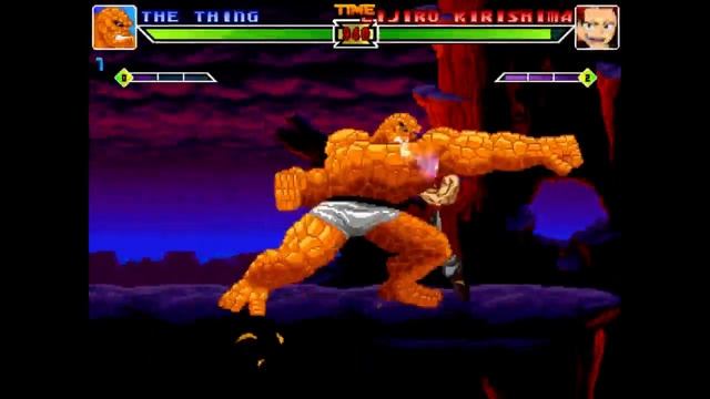 Mugen battle Dansanity Series The Thing vs Eijiro Kirishima смотреть онлайн