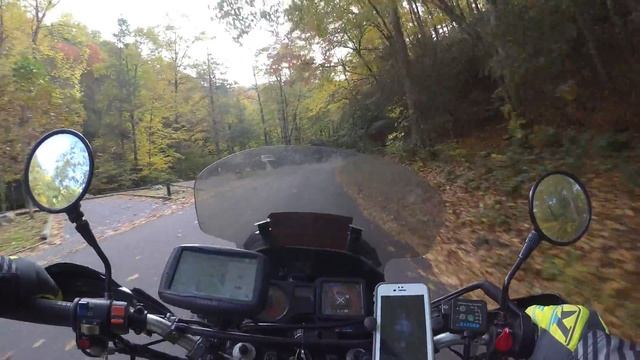 More narrow ashphalt KLR650 Tellico Plains Garmin Virb30 смотреть онлайн