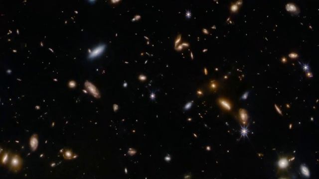 NASA JAmes Webb Telescope Captured Massive Spiral Galaxy Called LEDA 2046648 смотреть онлайн