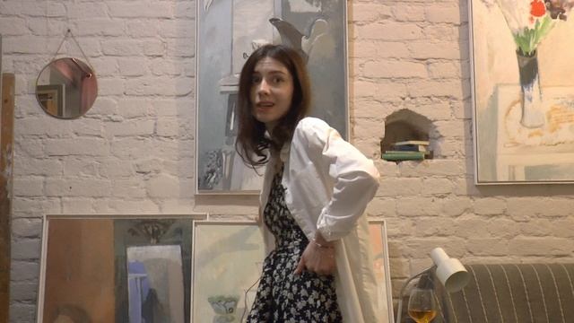 В мастерской художника Катерины Бабиной смотреть онлайн