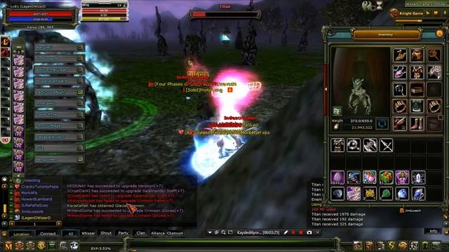 KNIGHT ONLİNE 80-83 LEVEL MAGE TİTAN EXP FARM смотреть онлайн