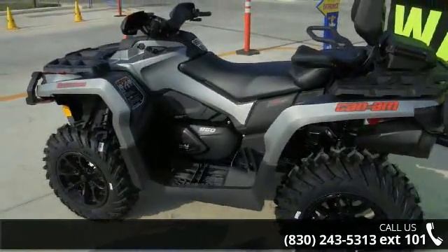 2018 Can-Am® Outlander™ MAX XT™ 850 Brushed Aluminum... смотреть онлайн