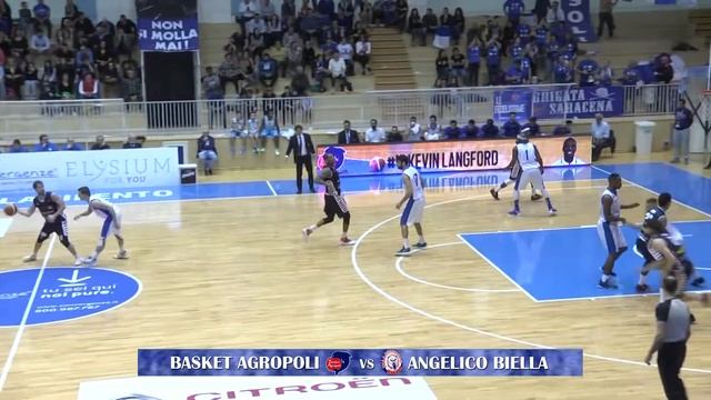 BASKET AGROPOLI 77 vs 81 ANGELICO BIELLA - 1 TEMPO DTS смотреть онлайн