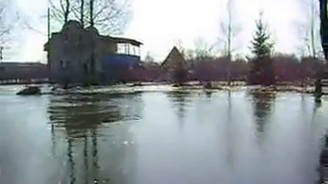 подтопление СТ ДУБРАВА ЧАУССКИЙ РАЙОН 18.04.2013 смотреть онлайн