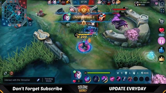 SELENA GAMEPLAY - SELENA 7300+ MATCHES | MOBILE LEGENDS смотреть онлайн