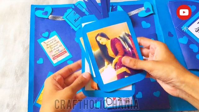 | Big Heart Fold Card With Magnet Alternative | 3d heart pop up card | diy valentines day gift idea смотреть онлайн