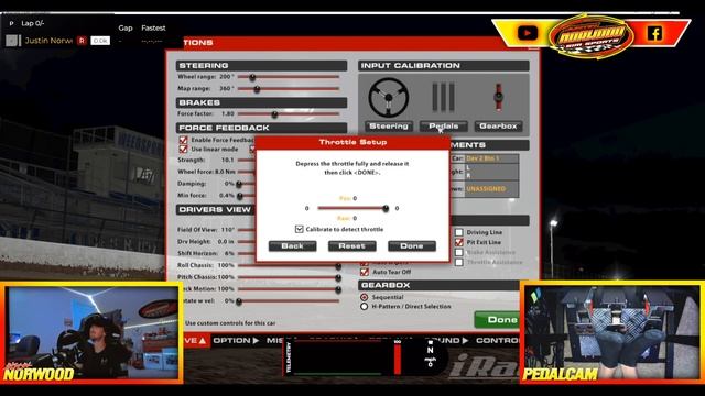 My Wheel Settings - Fanatec CSL DD - iRacing Dirt смотреть онлайн