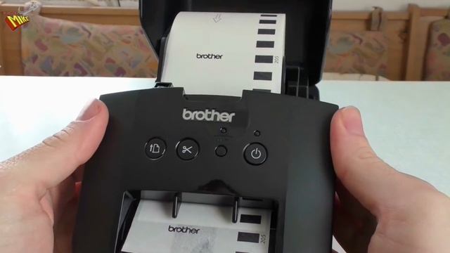 Brother QL 720NW Etikettendrucker Unboxing & Installation смотреть онлайн