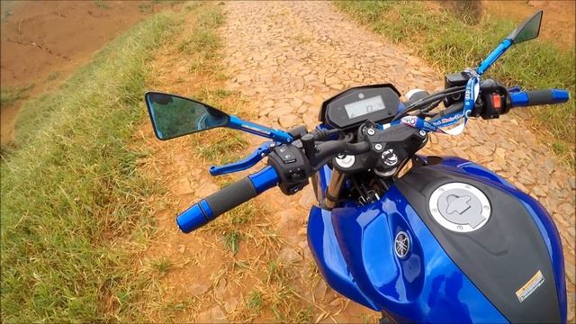 Nova Fazer 250 2018 azul com cano jeskap смотреть онлайн