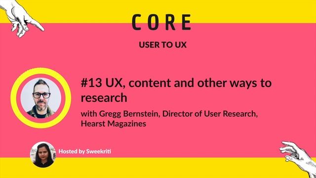 #13 UX, content and other ways to research with Gregg Bernstein смотреть онлайн