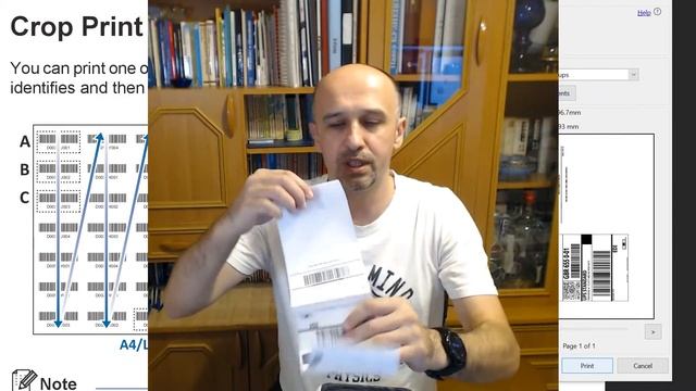 Auto Print FBA Barcodes on Brother Printers with Auto Crop - (and not only Amazon Labels) смотреть онлайн