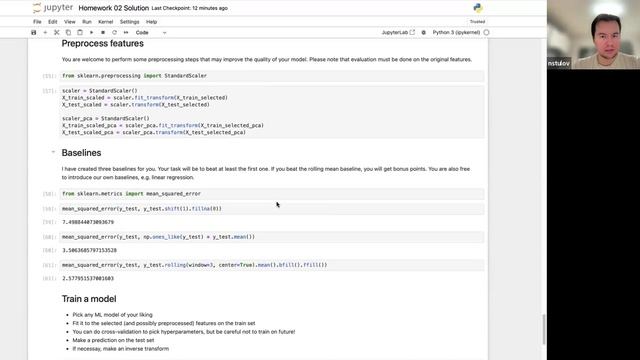 Разбор ДЗ 2 / Time Series RU S07 | 24f | girafe-ai смотреть онлайн