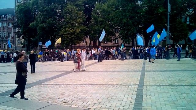 Киев. Софиевская Площадь. 18.05.2014г.-Ч.2. смотреть онлайн