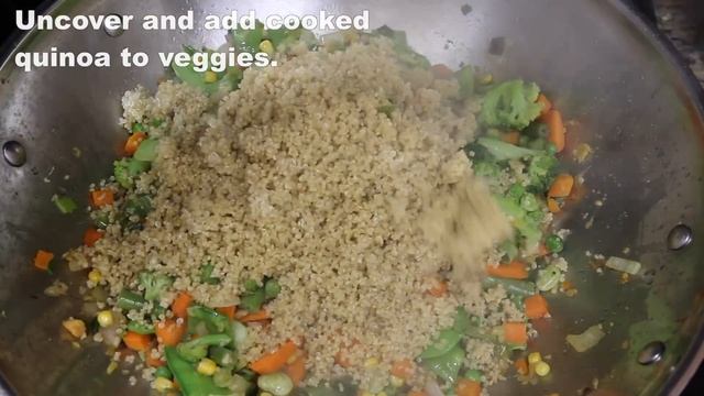 Quinoa & Mixed Veggies | Easy Stir-Fry Recipe | Carib Sunsations смотреть онлайн