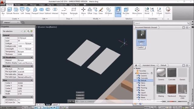 AutoCAD 3D: Render Interior смотреть онлайн