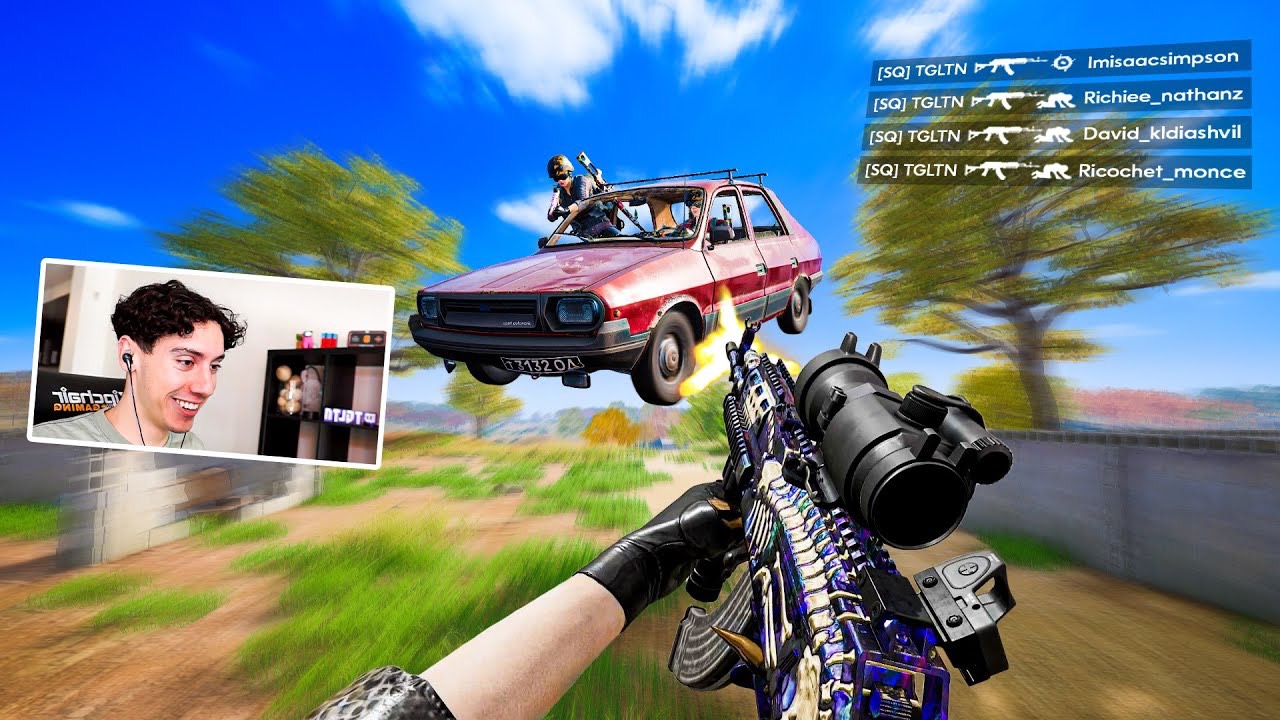 TGLTN Pulls Off INSANE PUBG Plays Whilst Playing 1-MAN-SQUADS