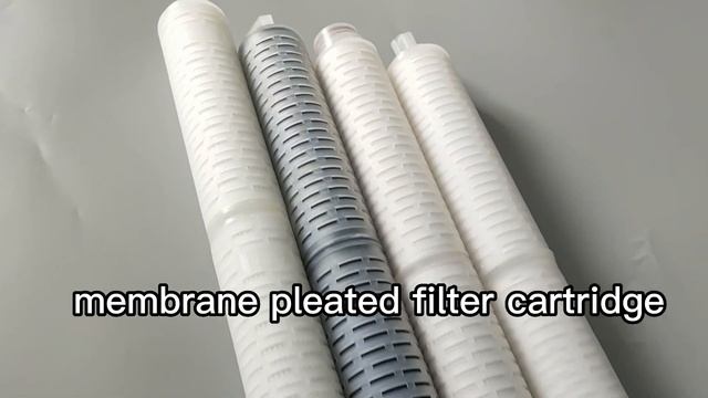 Water filtration, pre-filtration system, PP cotton folded filter element, factory direct sales. смотреть онлайн