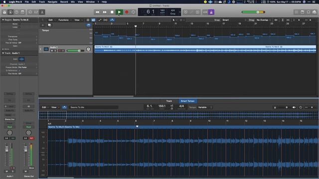 Fixing Smart Tempo in Logic Pro смотреть онлайн