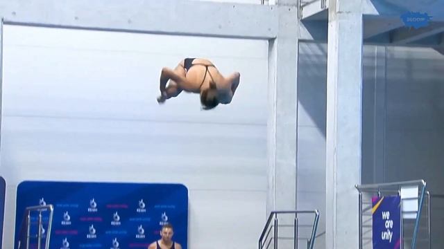 Emilia Nilsson Garip (SWE) | 1m Springboard | Women's Diving European Game 2023 смотреть онлайн