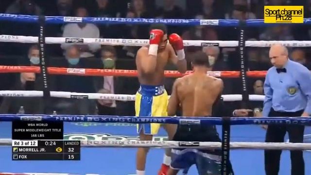 David morrell jr. vs. Fox full fight highlight [|WBC] | sport channel ph.28 смотреть онлайн