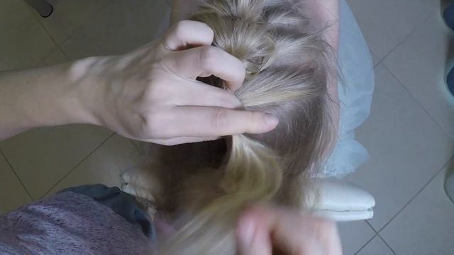 Праздничная прическа для девочки | Объёмные прически смотреть онлайн