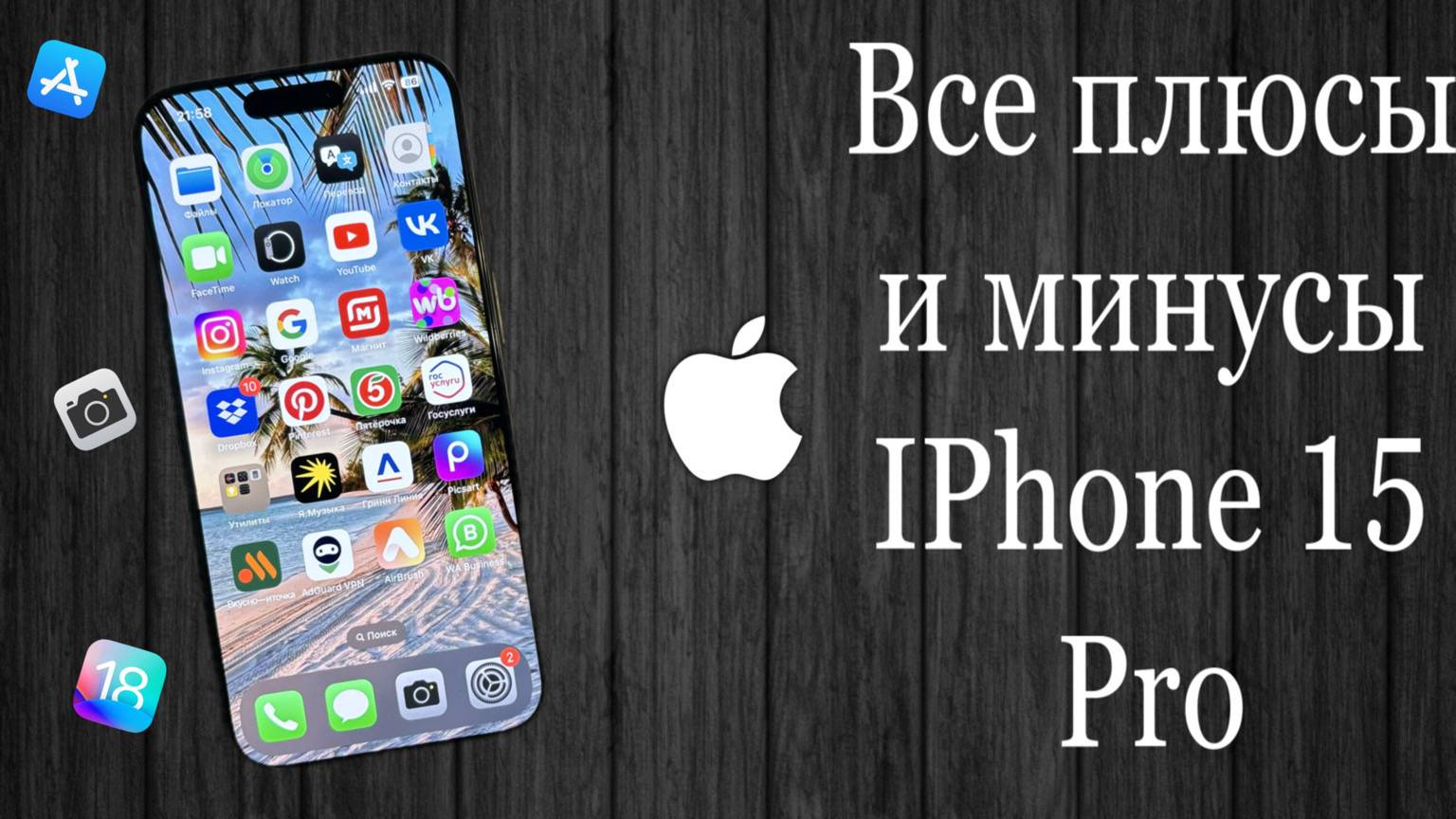 iPhone 15 Pro Обзор в 2024 смотреть онлайн