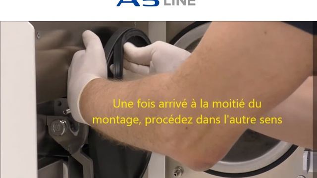A5-LINE : Remplacement du joint de porte sur l'autoclave смотреть онлайн