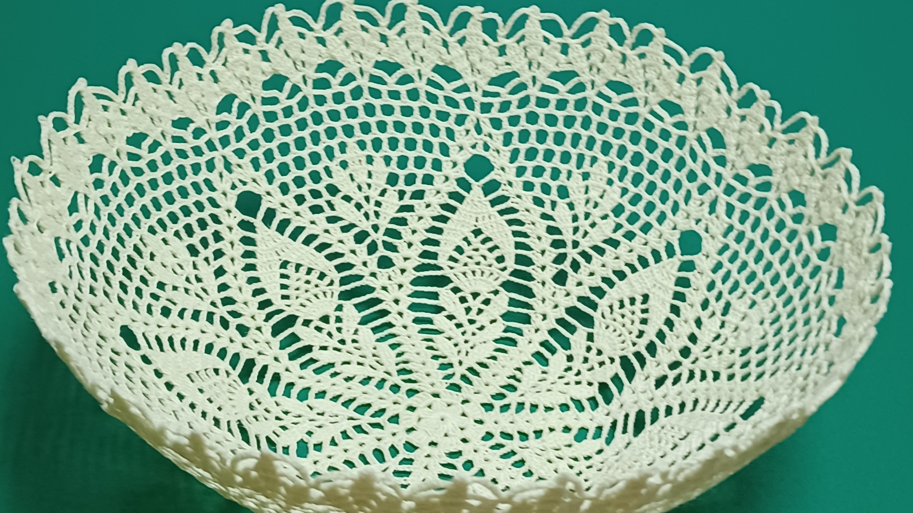 Ваза крючком. Вторая часть