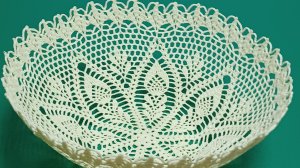 Ваза крючком. Вторая часть