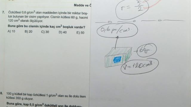 Madde ve Özellikleri 1 | 9. Sınıf | FİZİK | TYT Fizik | 9. Sınıf MEB Kazanım Testi 3 | 2022 | PDF смотреть онлайн